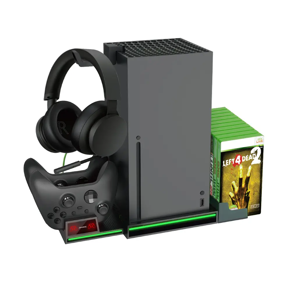 Xbox Series S/X Multi-Function cooling stand RGB Charger Dabe 