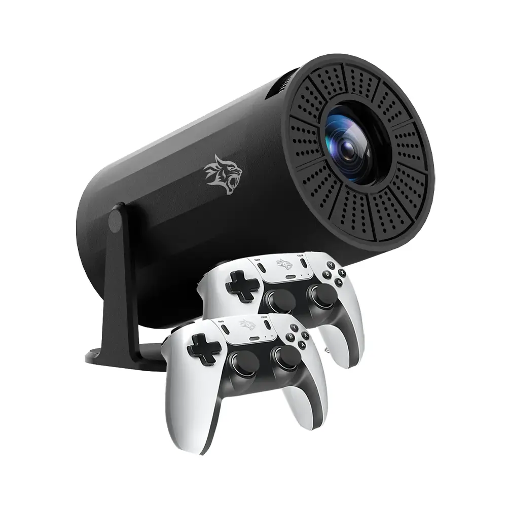 Porodo Gaming Projector with Controllers - Black 