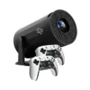 Porodo Gaming Projector with Controllers - Black 