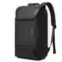 Bange BG-7267 Scorch 15.6inch Business Multi Compartment Stylish Antitheft Laptop BackPack With USB Charging Port - Black