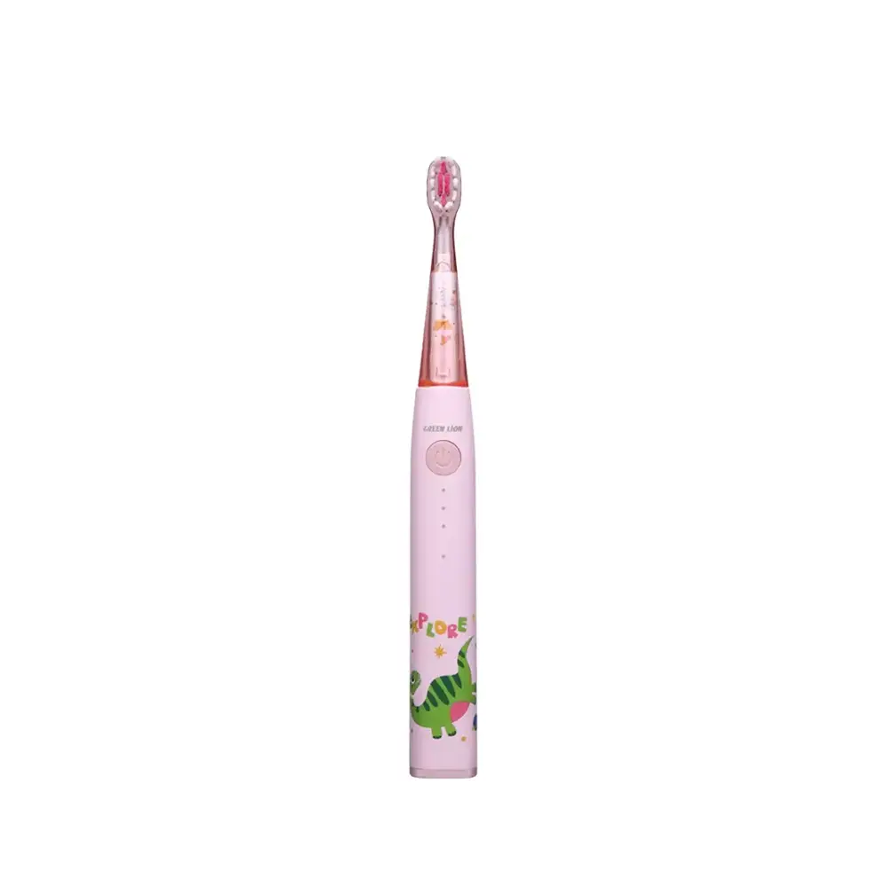 Green Lion Kids Electric Toothbrush - Pink