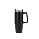 Green Lion Vacuum Travel Mug - Black