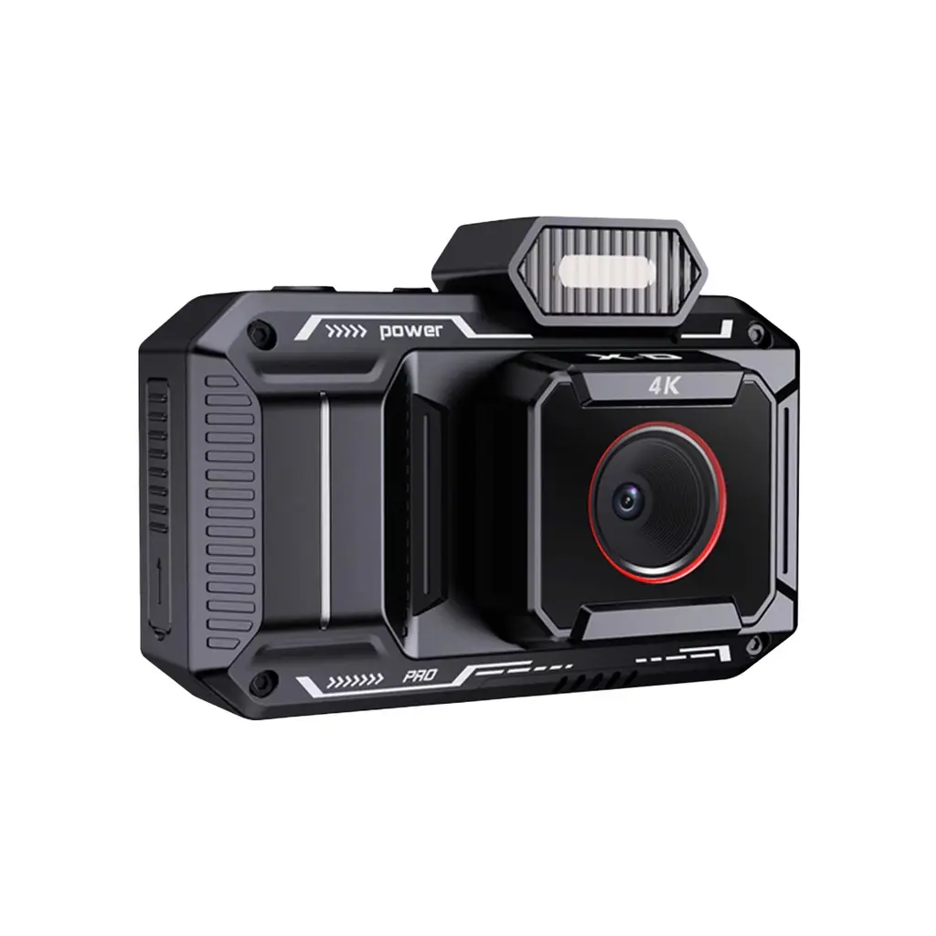 Porodo Advanced Digital Camera Video Stabilization (Black)
