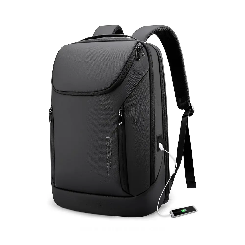 BANGE BG-2892 Mens Business Double-Shoulder Backpack Black