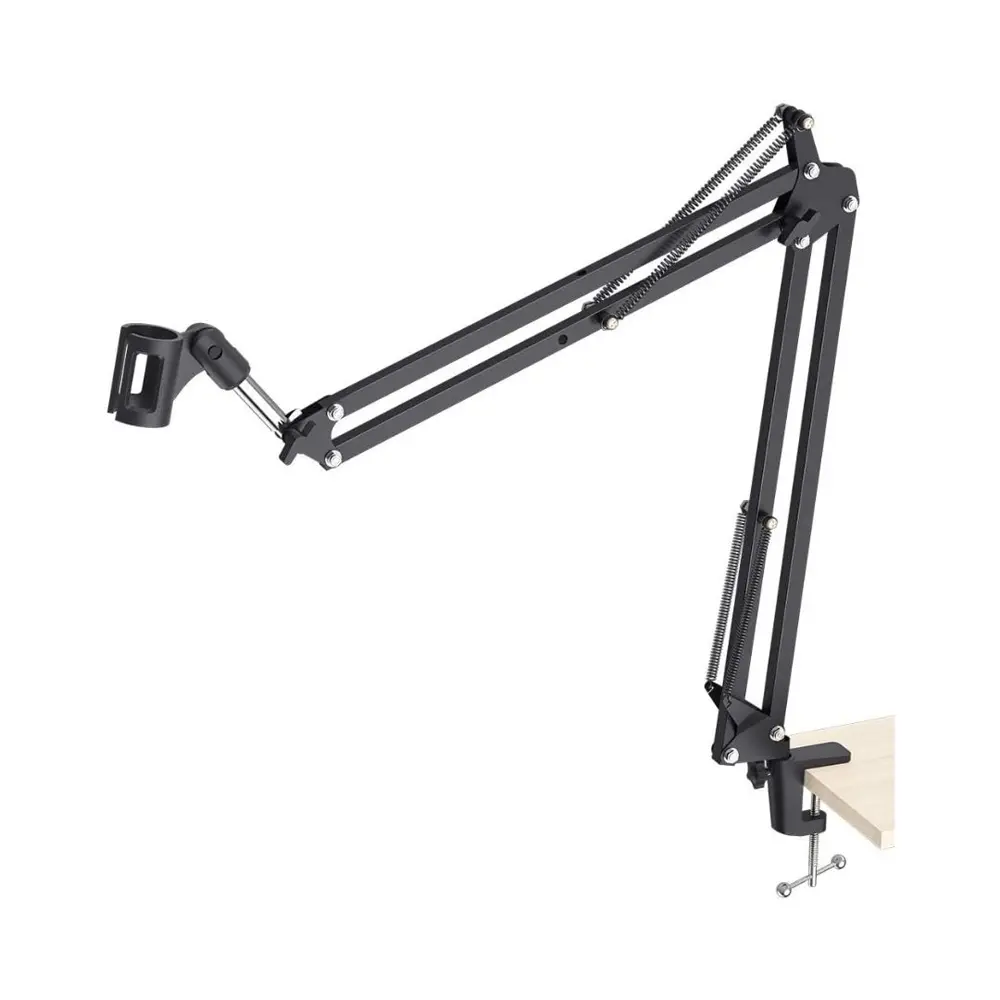 Maono AU-B01 Microphone Boom Scissor Arm Stand – (Black)