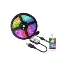 LED Strip 3 M App BT Control HT-5050 B3 USB RGB COLORS 