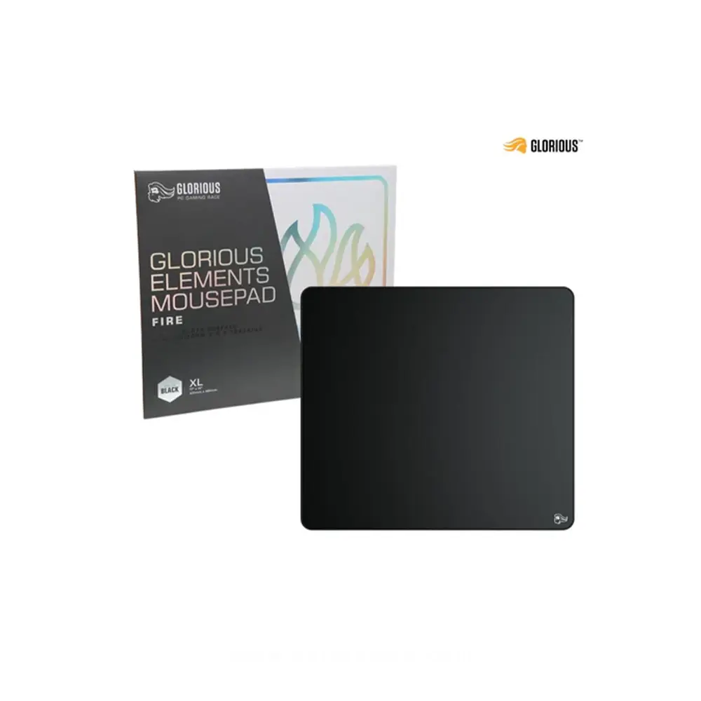 Glorious - Elements Fire Hybrid Glass Cloth Gaming Mouse Pad (XL)