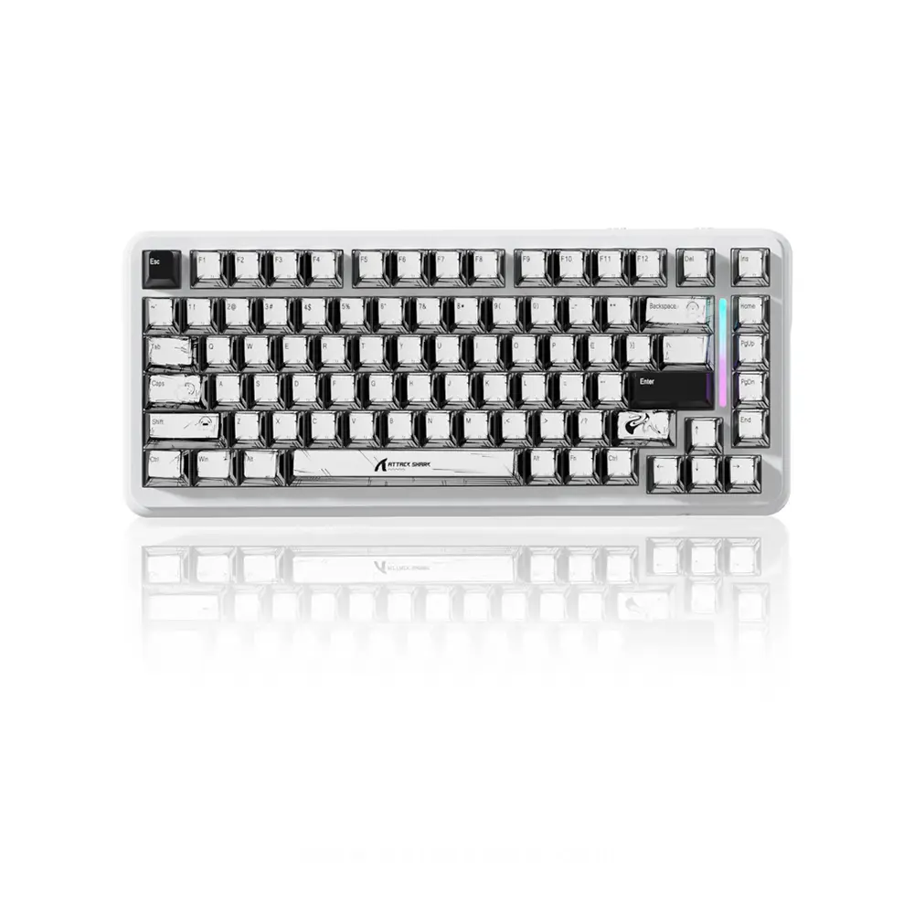 ATTACK SHARK X82PRO HE Wireless Rapid Trigger Gaming Keyboard Magnetic Switch