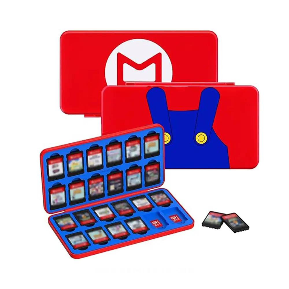 Game Card Portable Storage Box Super Mario