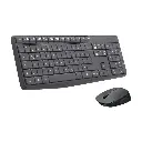 Logitech Keyboard And Mouse Mk235 Wireless   