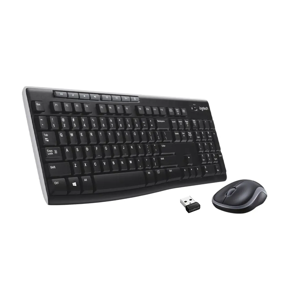 Logitech Keyboard And Mouse Mk270 Wireless  