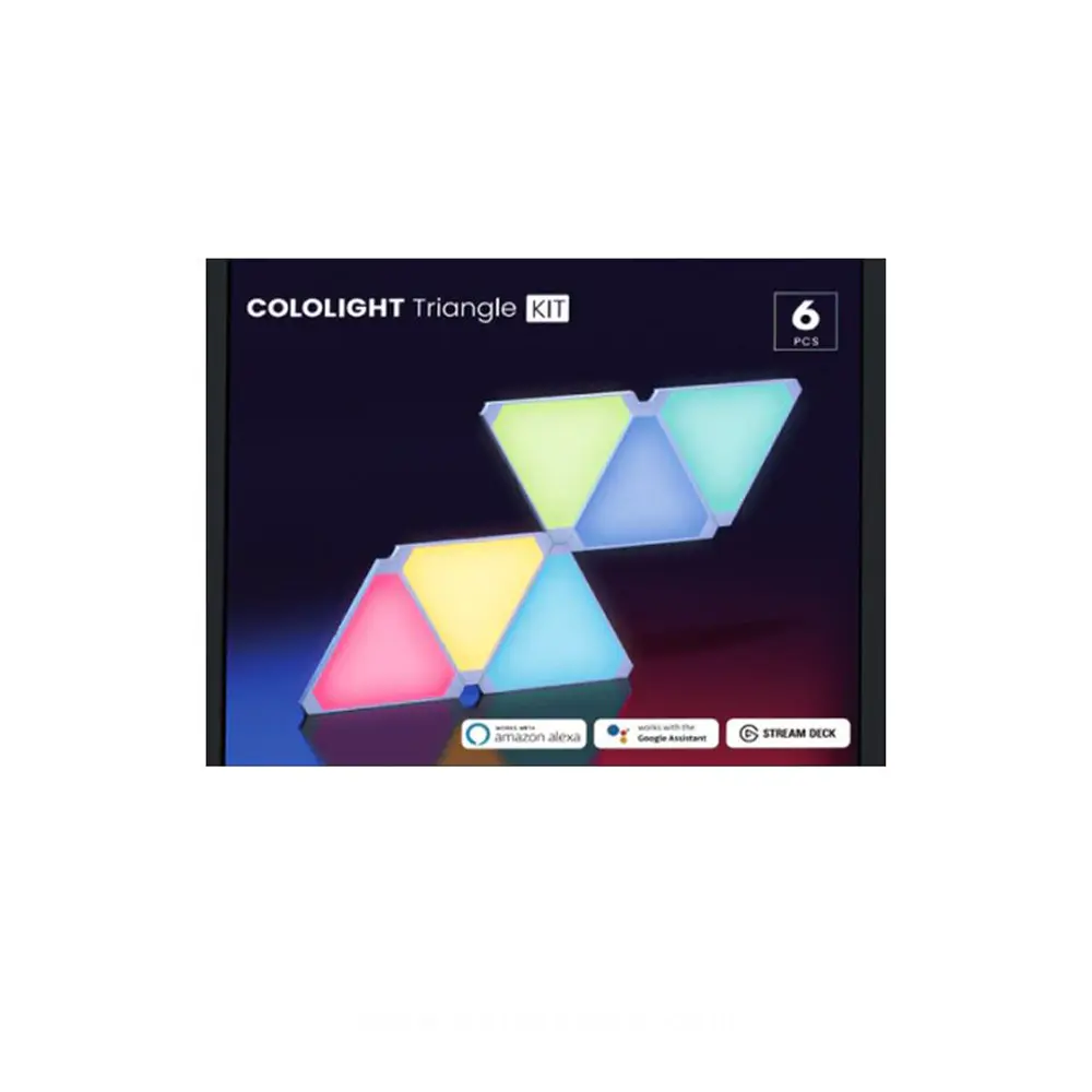 Cololight Triangle RGB Light Panels – 6pcs Kit