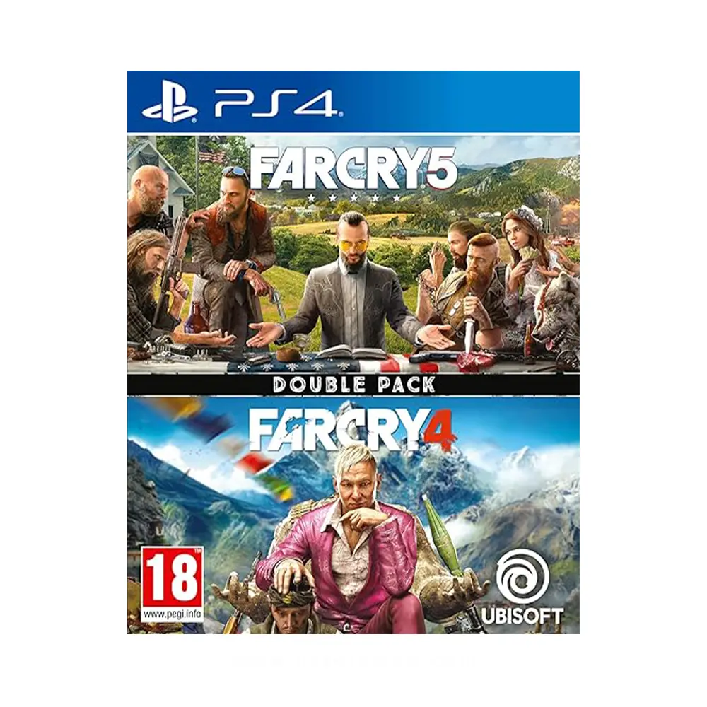 FAR CRY 4 + FAR CRY 5 DOUBLE PACK - PS4