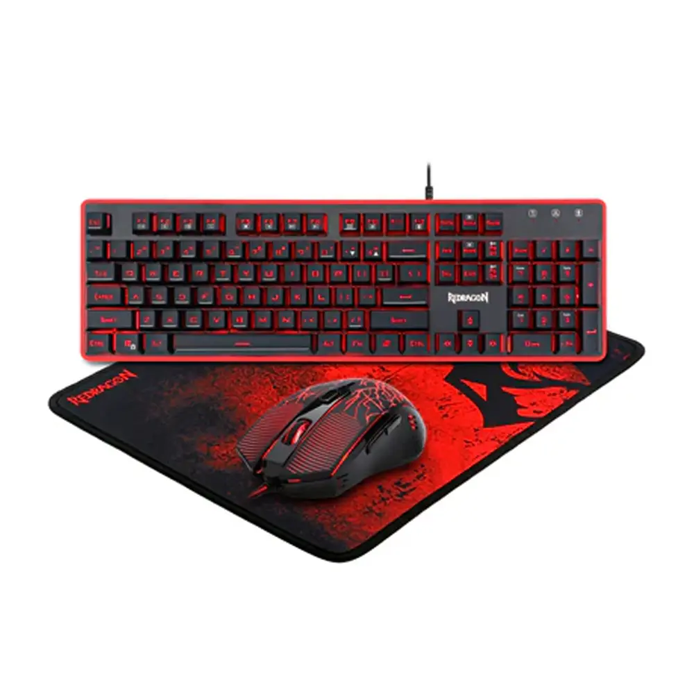 3 in 1 Combo S107 Keyboard, Mouse and Mouse Pad