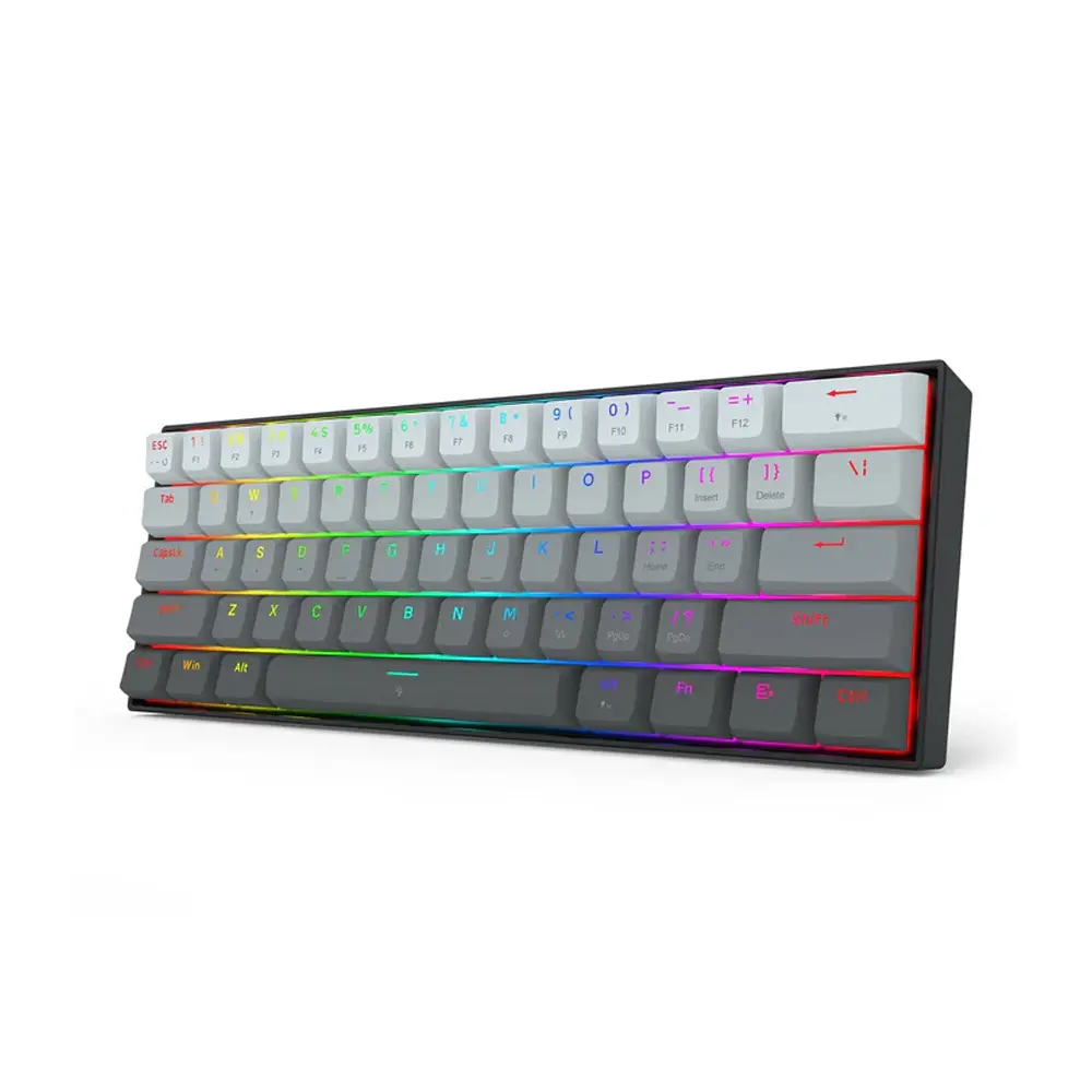 Redragon K617 Fizz RGB 60% Wired Mechanical Gaming Keyboard | EStore
