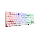 Redragon Kumara K552 RGB Blue Switch White Wired Mechanical Gaming Keyboard 