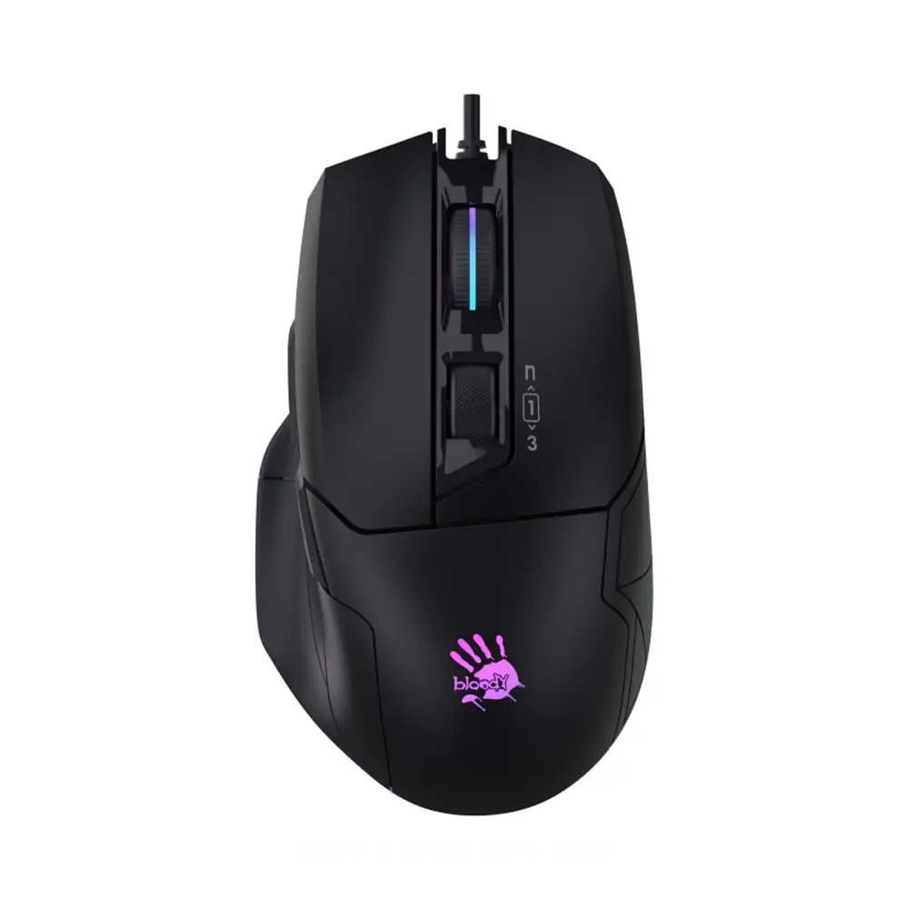 Bloody W70 Max Wired Mouse (Black)