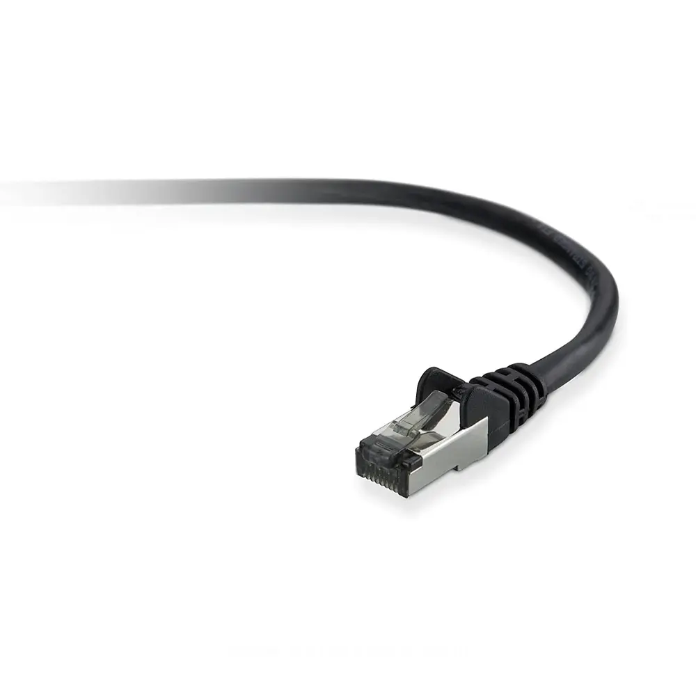 Belkin Rj45-Rj45 Network Cable, Cat6 Black 1m