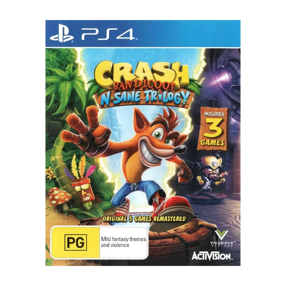[5030917236662] Crash Bandicoot N Sane Trilogy - PS4