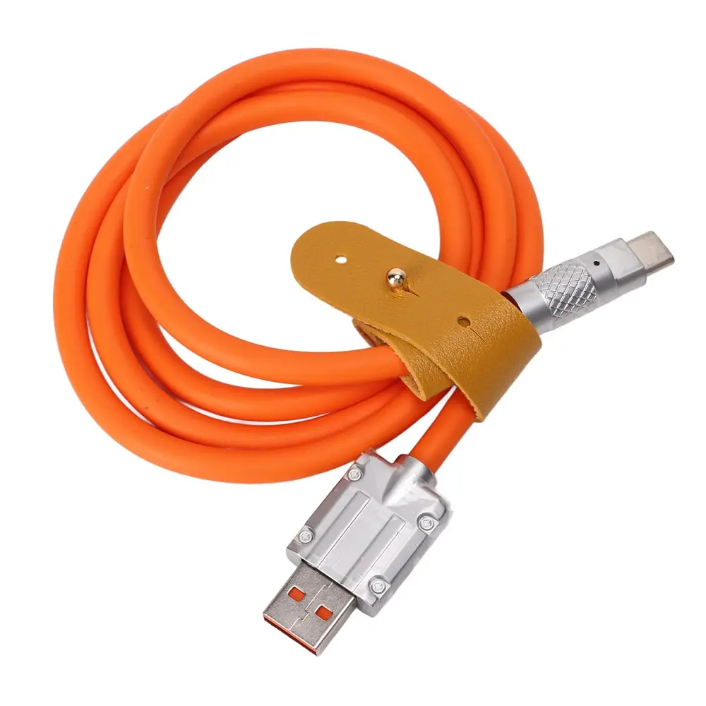USB-A to USB-C Cable Orange