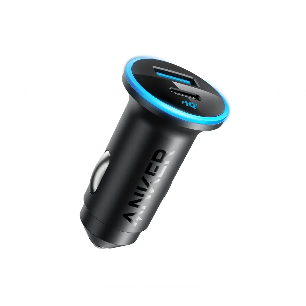 [A2735H11] Anker 323 Dual-Port High Speed Car Charger 52.5W - Black 