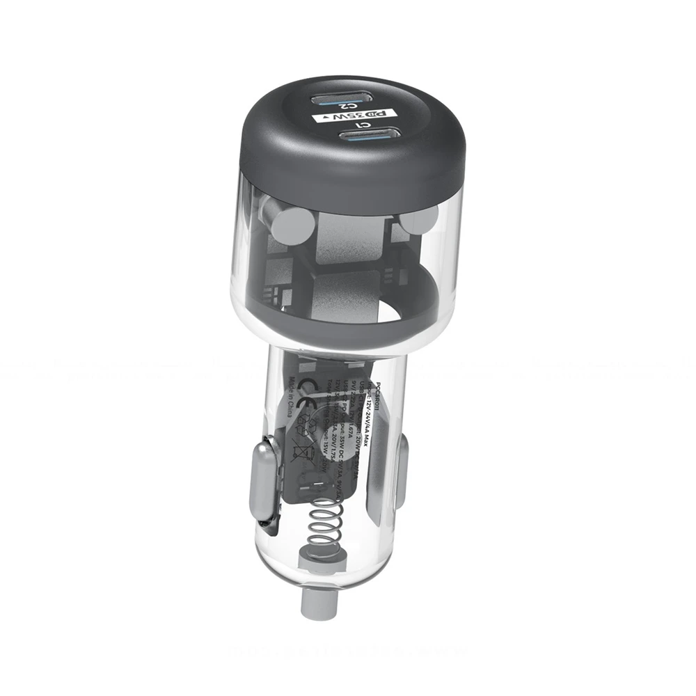 Powerology Quick-Charge Crystalline Car Charger