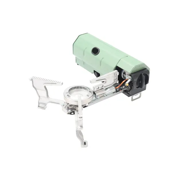 Porodo Lifestyle Camping Mini Portable Single Burner Gas Stove 2600W - Green