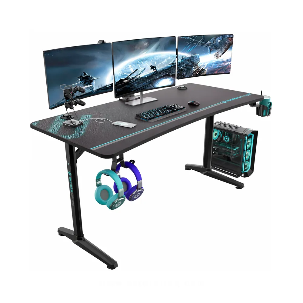 [ERK-GIP-P60B-V2] Eureka Ergonomic P60B Full-Surface Mousepad Gaming Desk (60"x27")