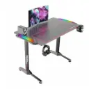 TWISTED MINDS T Shaped RGB Gaming Desk Carbon Fiber - TM-T-1060-RGB