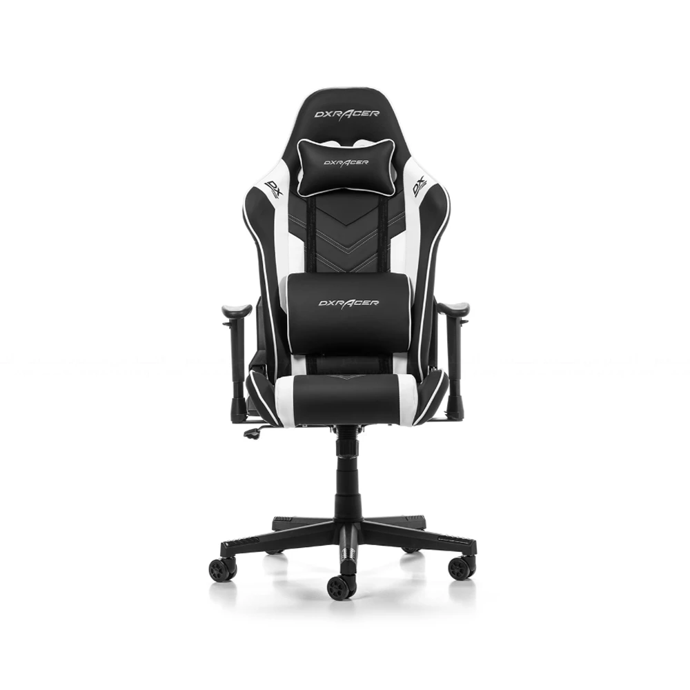 DXRacer PRINCE Series Gaming Chair - P132-NW - Black and White