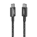 كيبل أنكر 333 مضفر من نوع USB-C إلى USB-C بقدرة 60 واط وطول 1.8 متر