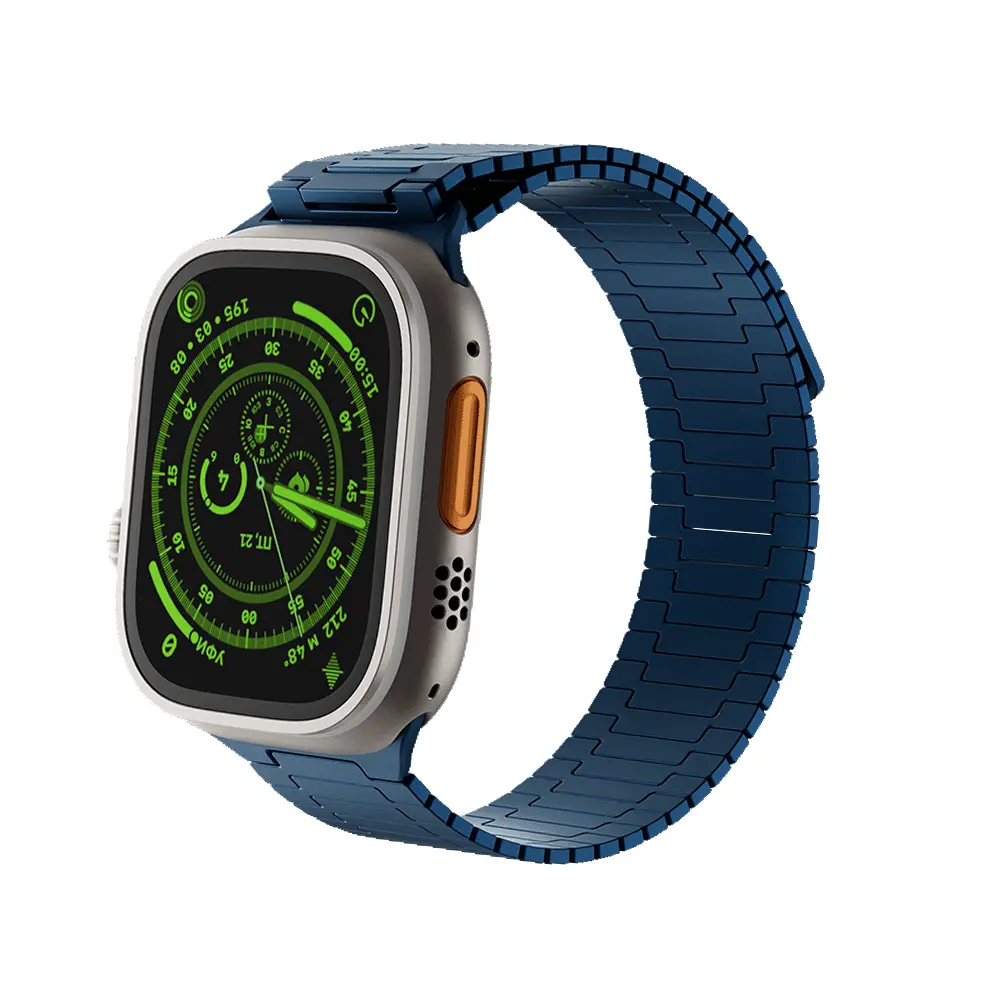 Levelo Milanese Watch Strap For Apple Watch - Blue 
