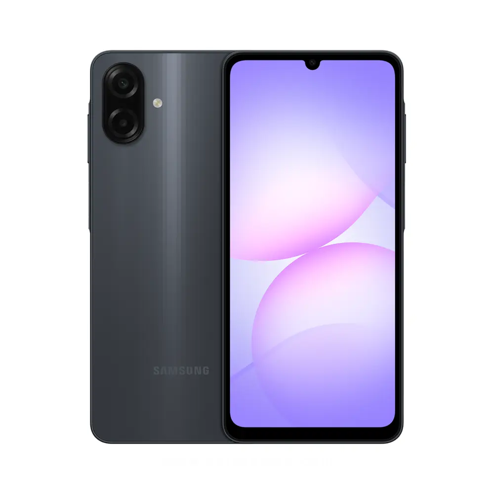 Samsung Galaxy A07 (Black, 128GB, 4GB)