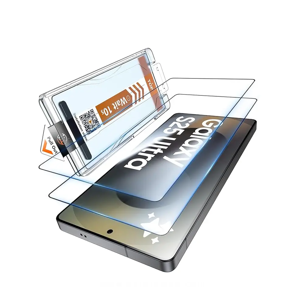 Samsung S25 Ultra Screen Protector – LKG HD Glass Screen Template