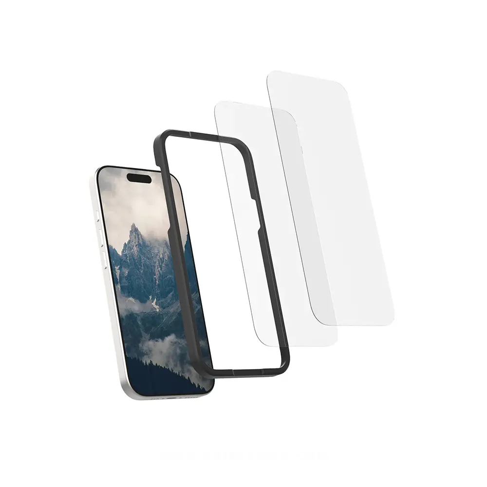 iPhone 16 Pro Max Screen Protector – LKG HD Glass Screen Template