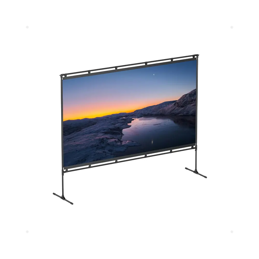 ANKER NEBULA Vega Portable 100インチスクリーン付 ANKER Nebula 100-Inch Outdoor Projector Screen with Stand | EStore