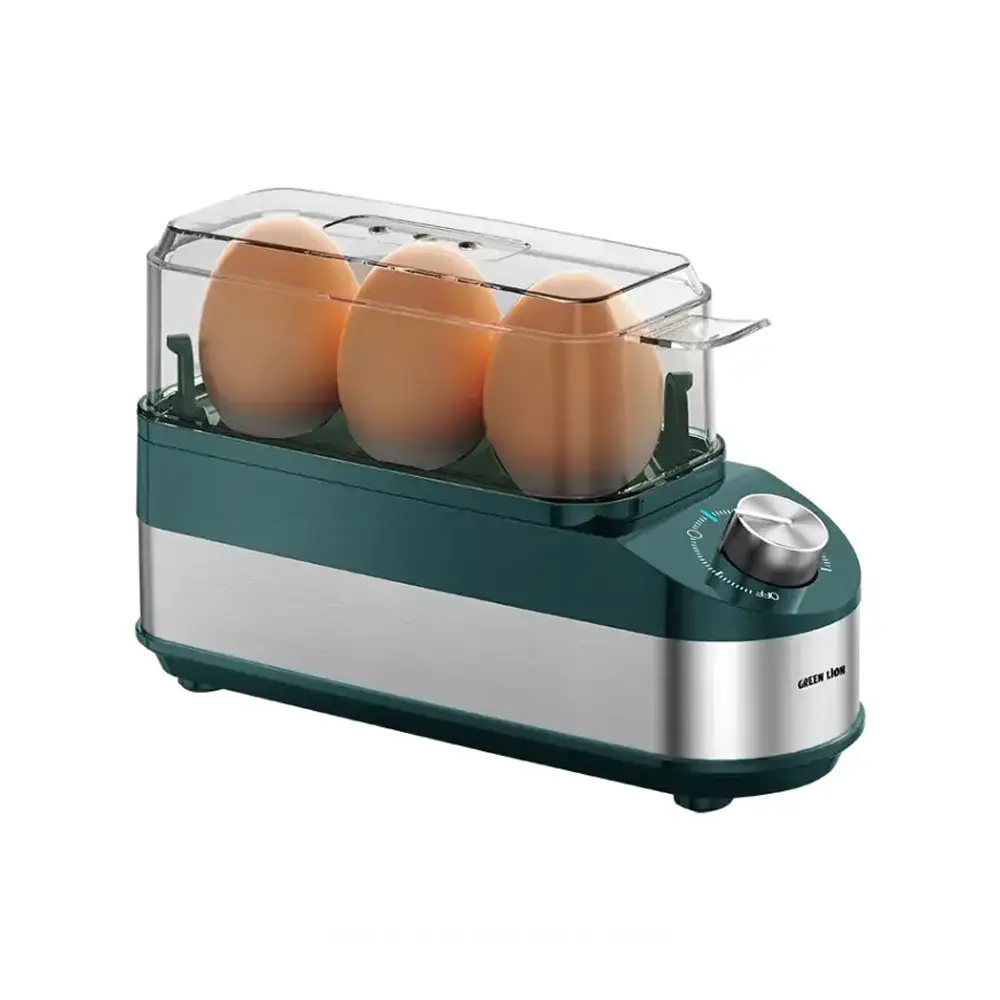 [GNTRIOEGGGN] Green Lion Trio Egg Cooker 