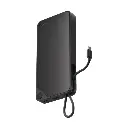 Momax 1-Power X 20,000Mah Power Bank With Built-In Usb-C Cable - Black 