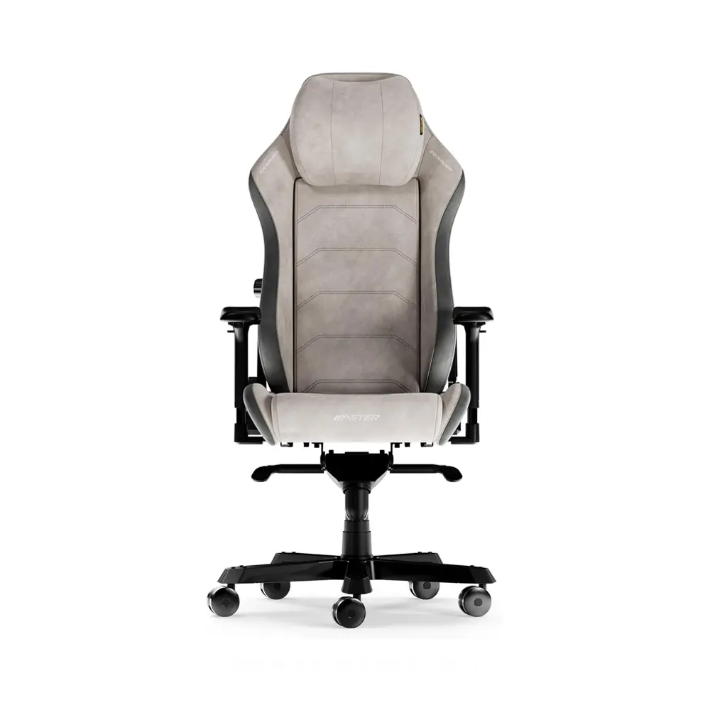 [DMC-I238S-GNF-GNF-A1] DXRacer Master XL Series Gaming Chair - GNF-GNF-A1 - Grey Suede Fabric