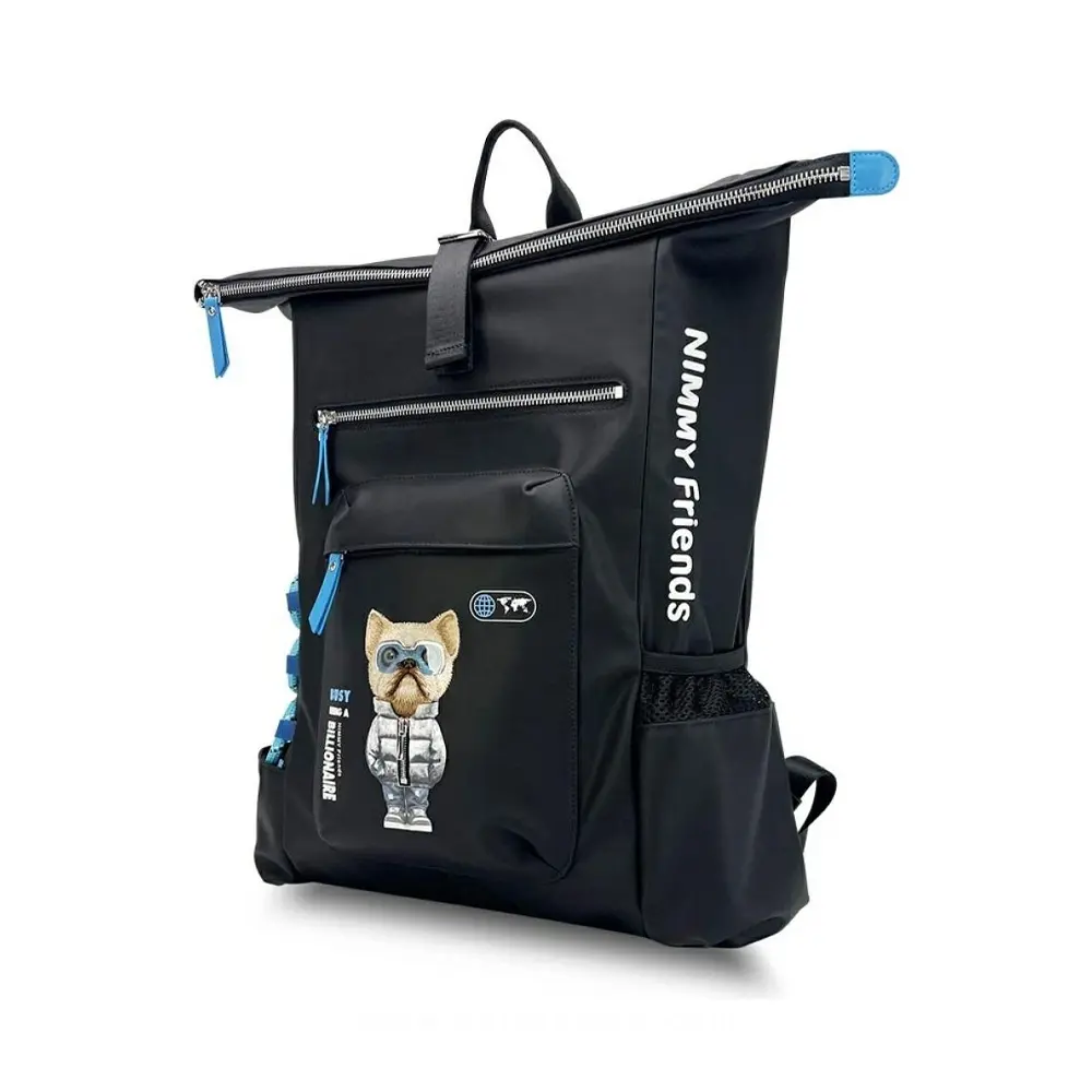 [N-KM-DNBB-01] Nimmy Glasses Laptop Backpack Black 