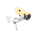 Porodo Lifestyle Camping Mini Portable Single Burner Gas Stove 2600W - Light Brown