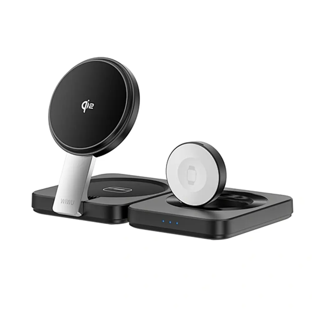 [Wi-W028] WiWU Qi2 - 3 in 1 - Folding Wireless Charger