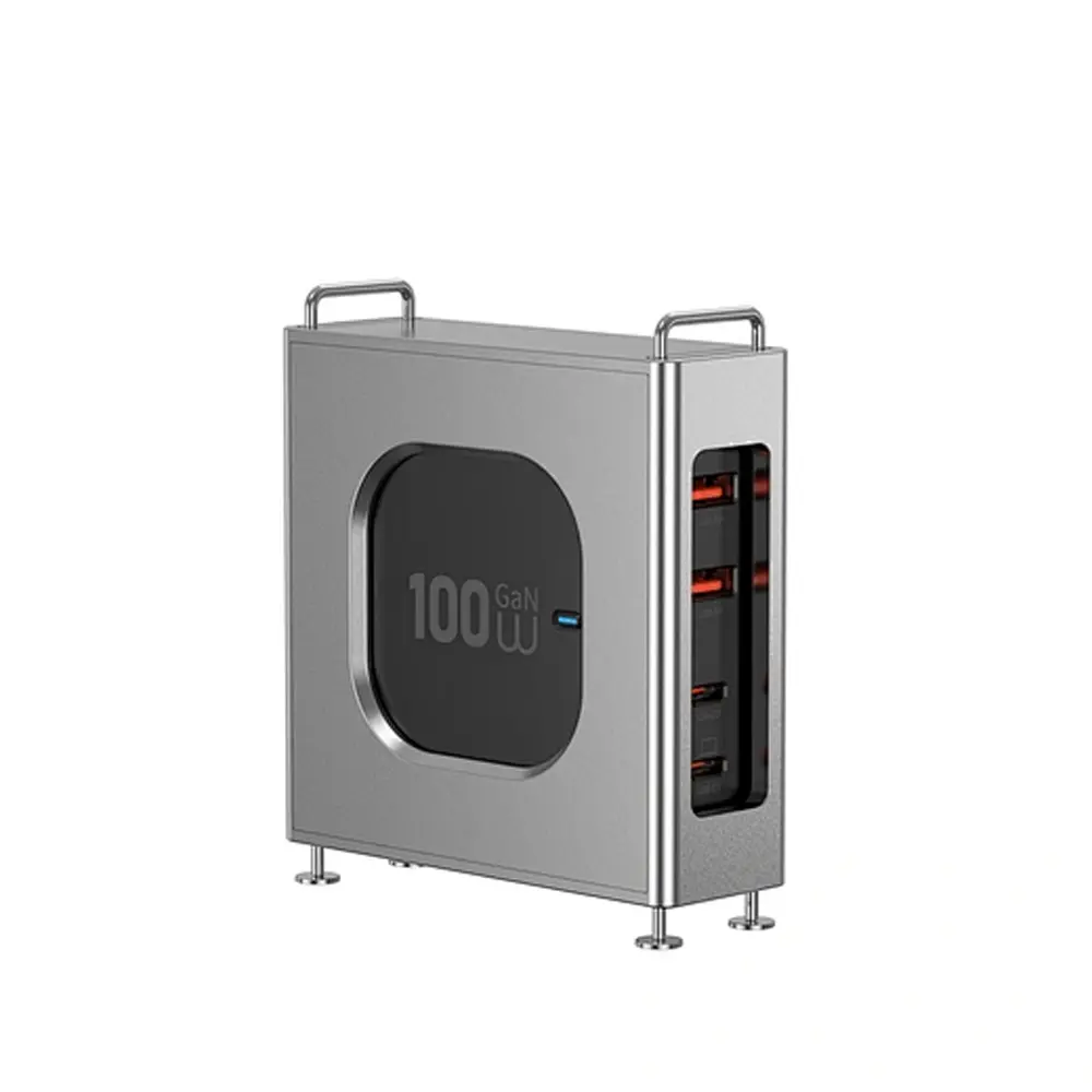 [Wi-G013] WiWU Warrior Multi Port (2 USB-C & 2 USB-A) GaN Charger