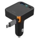 WiWU Helix USB-A+C Fast Car Charger