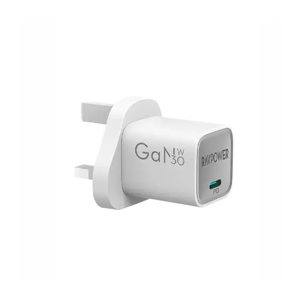 RAVPower RP-PC1056 30W USB-C Wall Charger - White