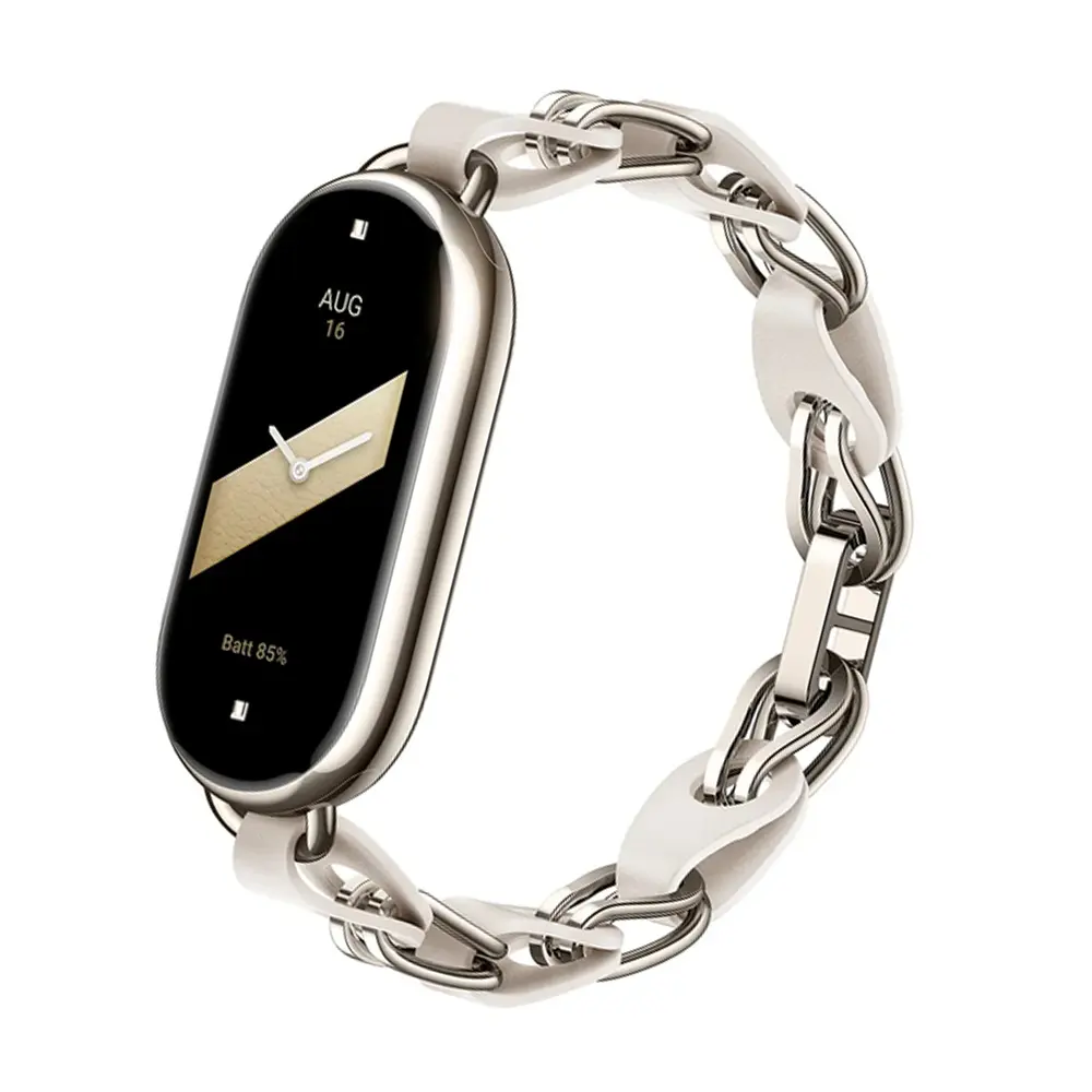 Xiaomi Band Braided Strap Compatible With Band 8 - WHITE