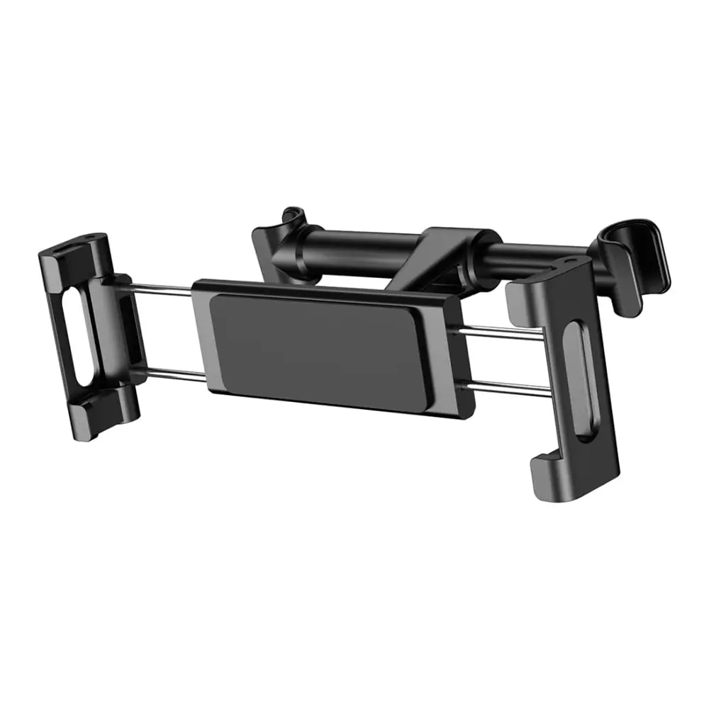 Baseus Back Seat Car Mount Holder for Phone & Tablet (4.7"-12.9"), 360° Adjustable, Foldable - Black FOR BACKSEAT 