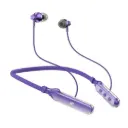 Porodo By Soundtec SV Pro Neckband Earphone ENC 5 Modes Voice Effects - Purple 
