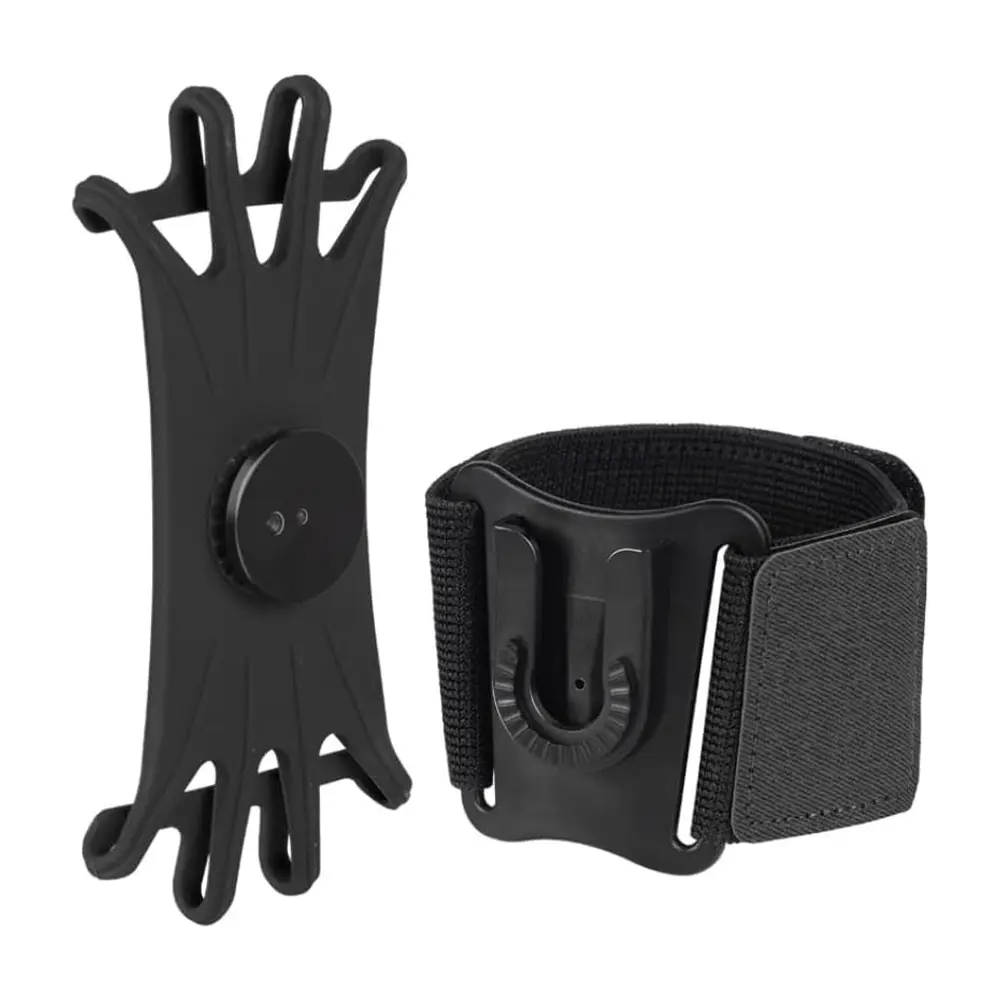 GREEN LION Elastic fitness wristband - Black 