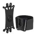 GREEN LION Elastic fitness wristband - Black 